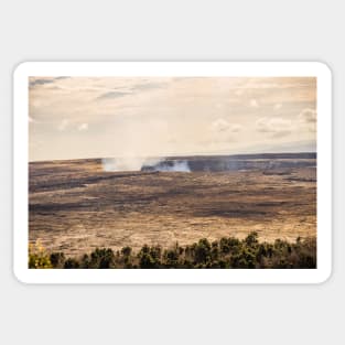 big volcano crater 2 Sticker